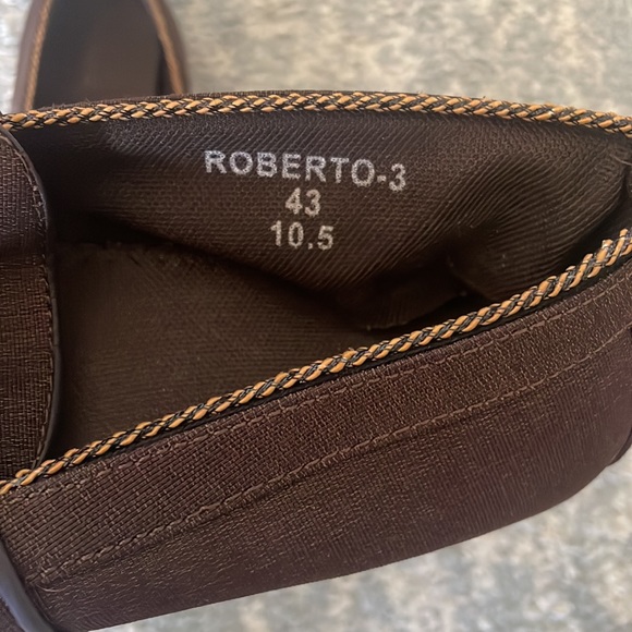 Mens brown loafers - Picture 2 of 2